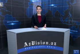     AzVision News:   İngiliscə günün əsas xəbərləri   (11 fevral)   -   VİDEO    