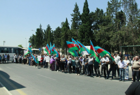 Bakıda çağırışçılar hərbi xidmətə yola salındılar