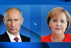 Merkel Putinlə Belarusdakı vəziyyəti müzakirə edib