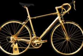 Bu dəfə qızıldan velosiped hazırladılar - VİDEO