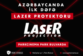 Azərbaycanda ilk lazer proyektoru Park Cinema-da quraşdırılıb