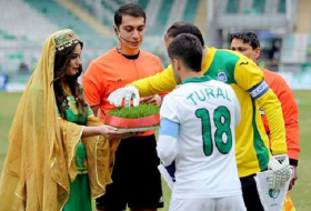 Futbolumuzda Novruz ab-havası - VİDEO
