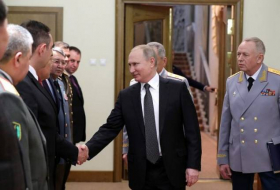 Putin azərbaycanlı generalla görüşüb  - Yenilənib 