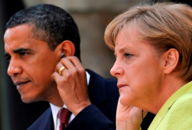 ABŞ Merkelin danışıqlarını dinləyirmiş - Skandal