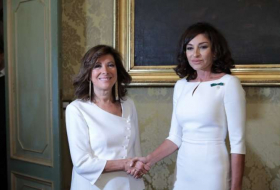Mehriban Əliyeva İtaliya Senatının sədri ilə görüşüb - FOTOLAR