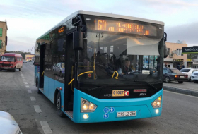 160-ın yeni avtobusları işə başladı -  FOTO 