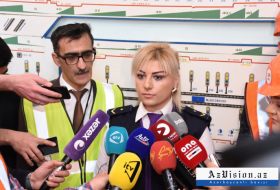 Bakı metrosu tarixində ilk: Qadın maşinist işə götürülüb -  FOTO   