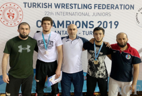 Güləşçilərimiz Antalyada daha 4 medal qazanıb