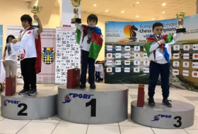 Şahmatçılarımız Avropa çempionatında 4 medal qazanıb