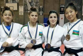 Qadın cüdoçularımız Rumıniyada 4 medal qazanıb