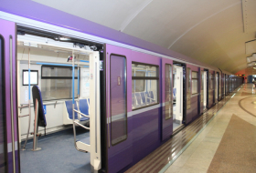    Yeni metro qatarları xəttə buraxıldı -    FOTOLAR      