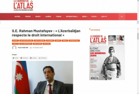 “Ermənistan humanitar atəşkəsə riayət etmədi” -   “Le Courrier de l’Atlas”   