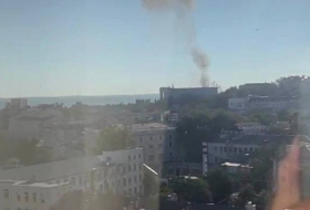    Krımda Rusiya donanmasının qərargahı PUA ilə vuruldu   