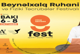 Möhtəşəm    “Nine Senses Fest”    beynəlxalq festivalının başlamasına sayılı günlər qaldı  

