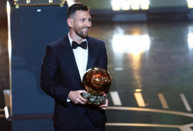  Messi 8-ci dəfə “Qızıl top”u aldı   