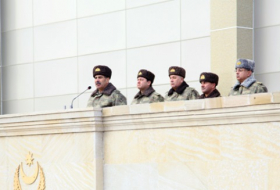 Zakir Həsənov generalları poliqona topladı - FOTOLAR