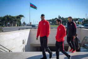 `Monako` futbolçuları bulvarda - Fotolar
