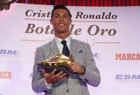 Ronaldo `Qızıl buts` aldı